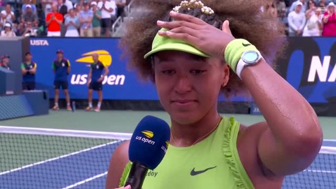 Osaka explains emotional reaction to win over Ostapenko