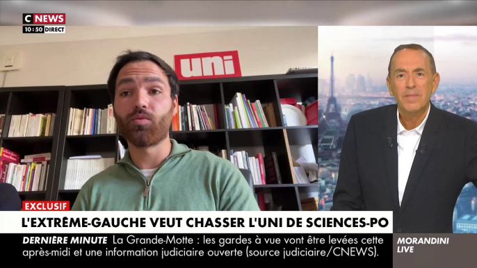 EXCLU - L’extrême gauche refuse que le syndicat étudiant Uni prenne la parole à Sciences Po Paris - Regardez les images et les réactions dans "Morandini Live" - VIDEO mis à jour