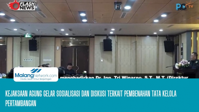 Kejaksaan Agung Gelar Sosialisasi dan Diskusi Terkait Pembenahan Tata Kelola Pertambangan