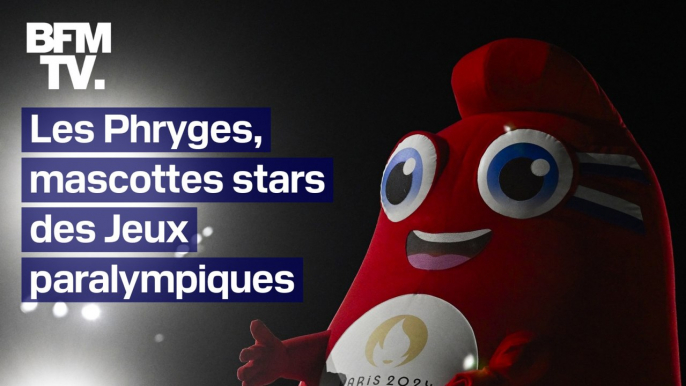 Les Phryges, mascottes stars de la cérémonie d'ouverture des Jeux paralympiques