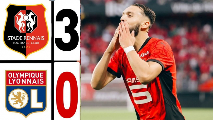 Rennes vs lyon 3-0 Résumé | Rennes 3-0 Olympique Lyonnais 2024