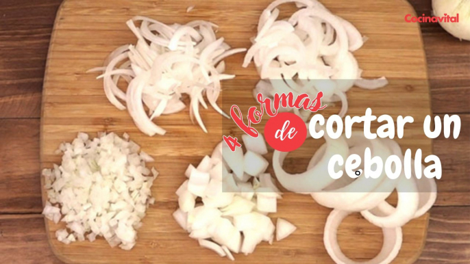 Descubre 5 formas de cortar una cebolla y sus diferentes usos en la cocina