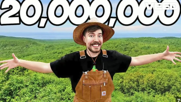 Mr Beast Planting 20,000,000 Trees, My Biggest Project Ever!