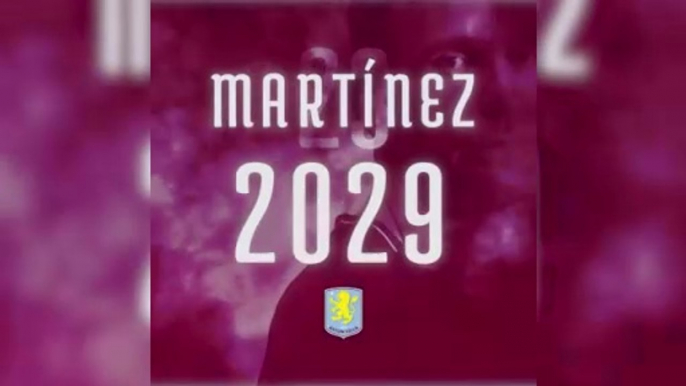 El "Dibu" Martínez renovó su contrato con Aston Villa