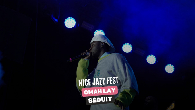 Omah Lay fait danser le Nice Jazz Fest 2024