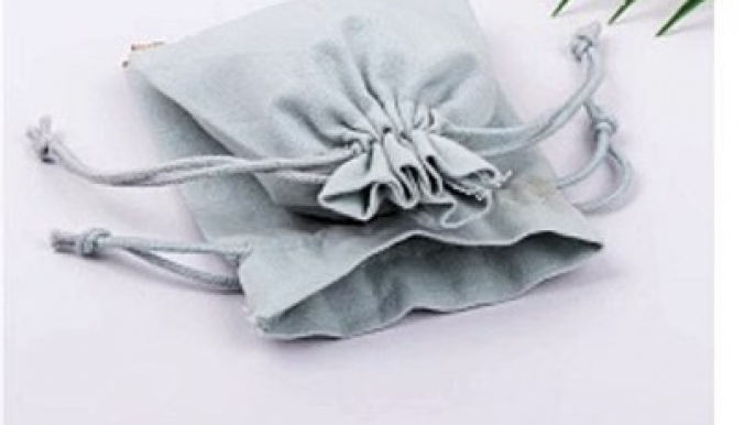 Sustainable Fashion: Custom Cotton Designer Drawstring Pouches