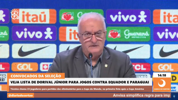 Convocados da seleção: veja lista de Dorival Júnior para jogos contra Equador e Paraguai