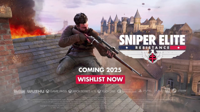 Sniper Elite Resistance - Official Reveal Trailer | gamescom 2024