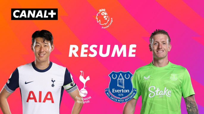 Le résumé de Tottenham / Everton - Premier League 2024-25 (J2)