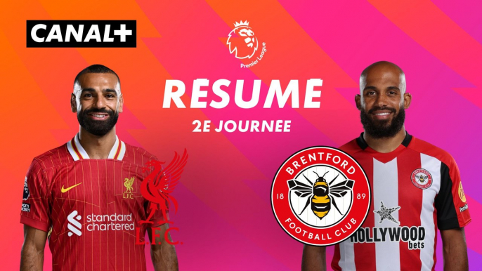 Le résumé de Liverpool / Brentford - Premier League 2024-25 (J2)