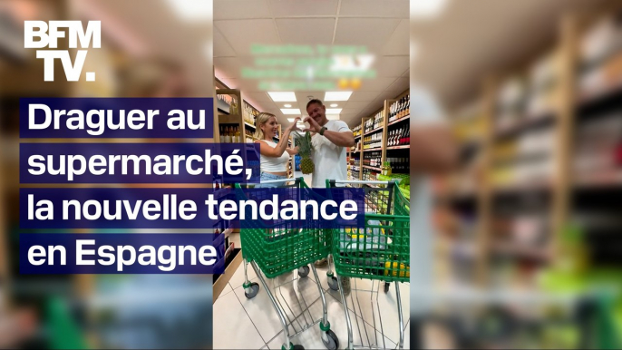 L’ananas retourné dans le caddie, la nouvelle tendance drague en Espagne