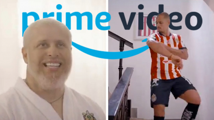 Bofo Bautista y Chicharito Hernández anuncian la alianza oficial de Chivas con Amazon Prime