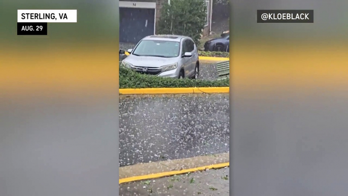 Thunderstorms rumble through the Southeast