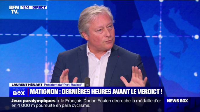 Laurent Hénart (Parti radical), au sujet d'Emmanuel Macron: "Je pense qu'il veut trouver la solution la plus durable possible"