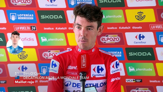 Cycling - La Vuelta 2024 - Ben O'Connor : "I’ve proven wrong the people who expected me to lose the jersey"