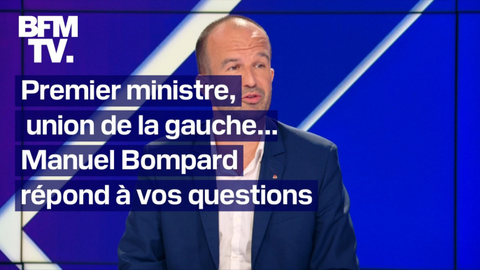 Premier ministre, union de la gauche, référendums: Manuel Bompard (LFI) répond à vos questions dans La Capsule de BFM Politique