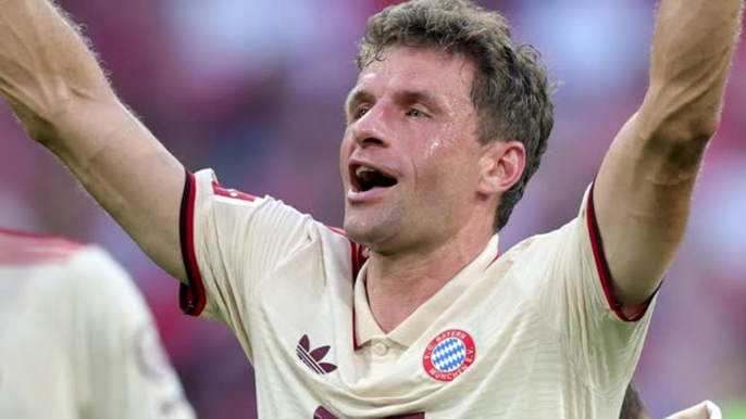 CLEAN: Kompany hails Thomas Muller's attitude as he breaks Bayern record