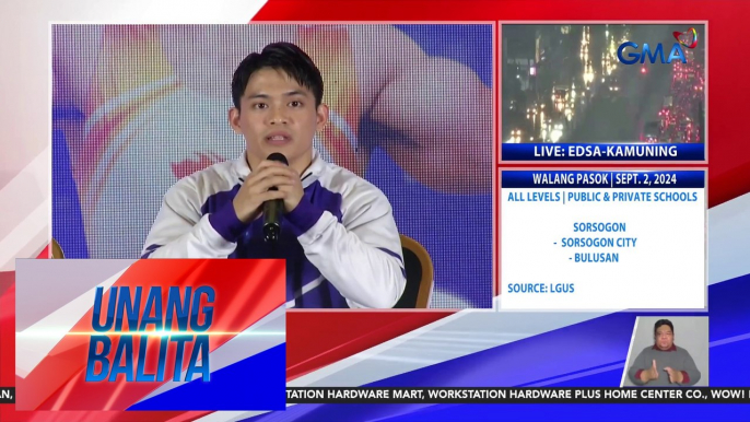 2-time Olympic gold medalist Carlos Yulo, sasabak na sa training para sa 2025 SEA Games | Unang Balita