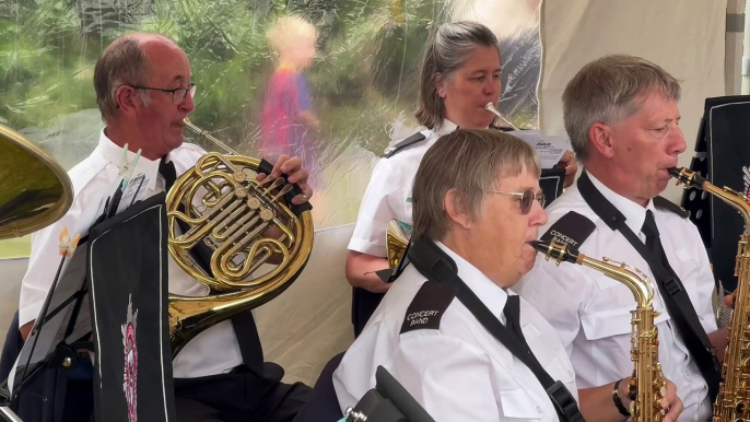 Devon and Somerset Fire and Rescue Service Concert Band, video Alan Quick IMG_2009