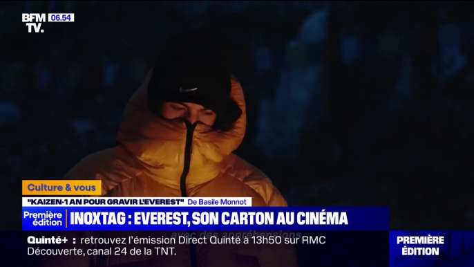 "Vous avez fait crash Allociné": les fans d'Inoxtag se sont arrachés les billets de l'unique séance de son documentaire "Everest"