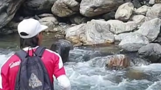 Cast Net Fishing in Nepal | Asala Fishing | Himalayan Trout Fishing in Nepal |