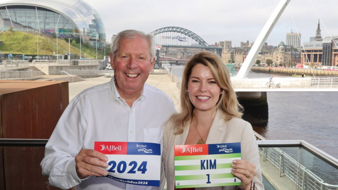 Sir Brendan Foster and Kim McGuiness praise Great North Run crowds in South Shields ahead of 2024 half marathon