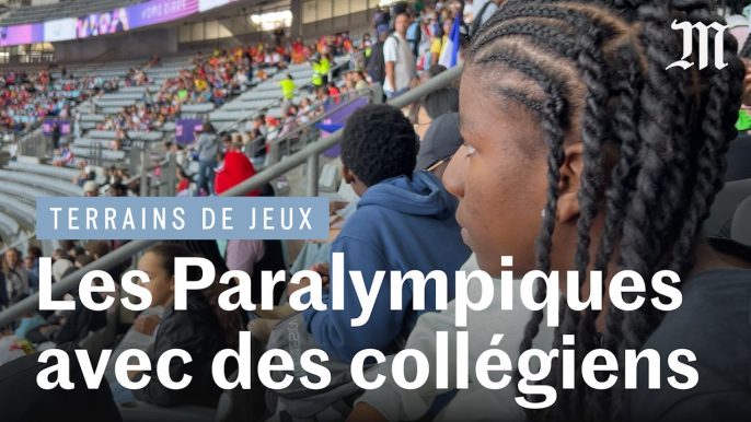 Aux Jeux paralympiques avec des collégiens