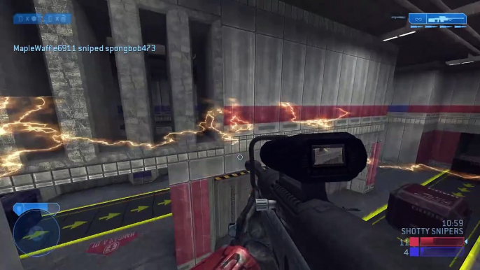 Halo 2 Classic - Team Snipers on Elongation Multiplayer Gameplay