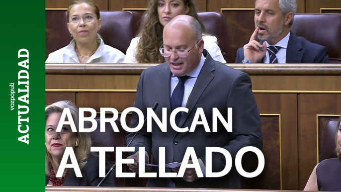 Abroncan a Tellado por interrumpir a Díaz: "A la tercera..."