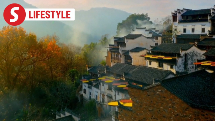 Autumn colors in China's "most beautiful countryside"