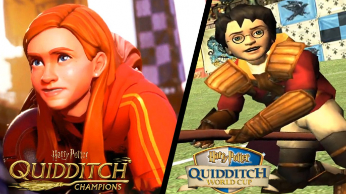 Harry Potter: Quidditch Champions VS Harry Potter: Quidditch World Cup / Comparison