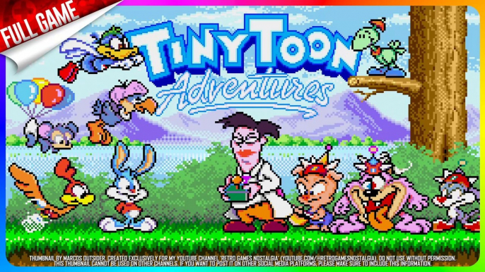 Tiny Toon Adventures: Buster's Hidden Treasure [Sega Genesis ‧ US]