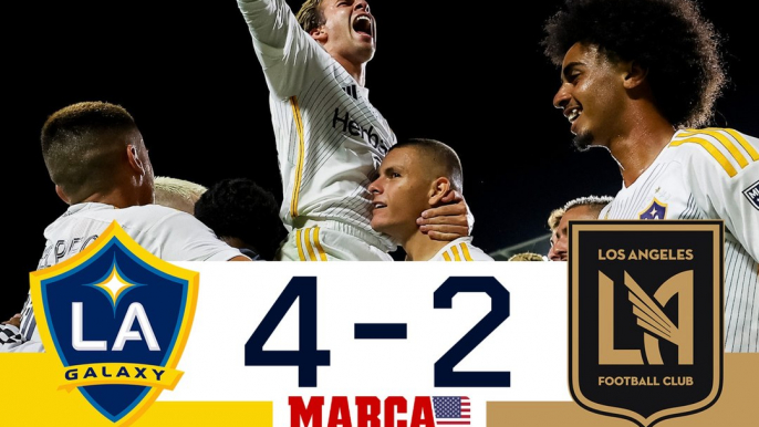 Increíble remontada en el derby | LA Galaxy 4-2 LAFC | Goles y jugadas | MLS