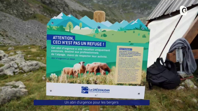 Reportage - Un abri d'urgence pour les bergers !