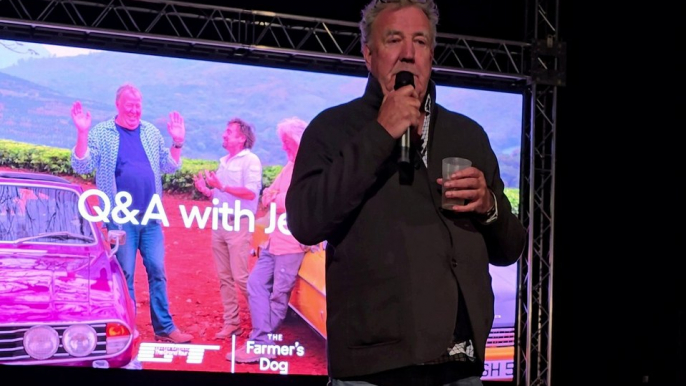 Jeremy Clarkson hosts The Grand Tour: One For The Road premier