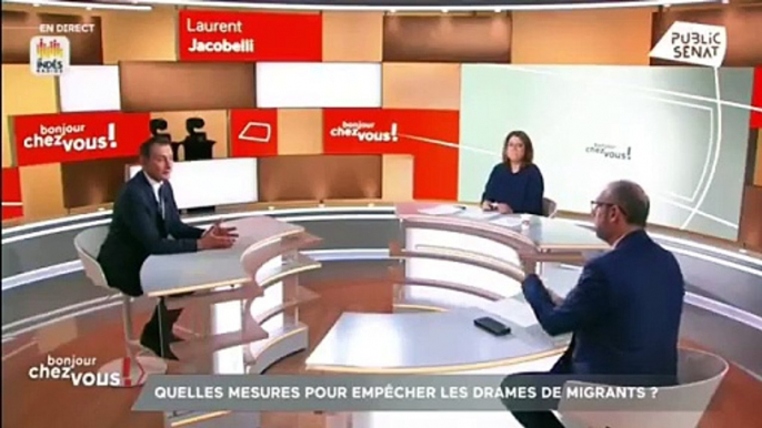 Laurent Jacobelli du RN aux journalistes de Public Sénat : "Vous m'avez invité ce matin jusqu'à 8h20. Que feriez-vous si je refusais de partir et je réclamais de présenter l'émission ?" - VIDEO