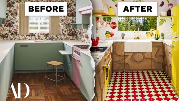 3 Interior Designers Transform The Same Dated 60s Kitchen