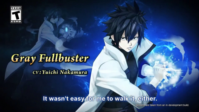 Fairy Tail 2 - Gray Fullbuster Character Trailer