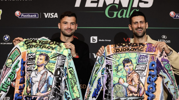 Tennis - Sofia Exhibition 2024 - Novak Djokovic and Grigor Dimitrov THE show !