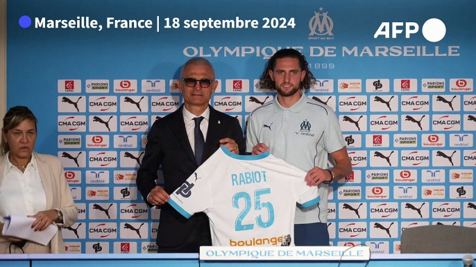 Foot: Adrien Rabiot "très heureux" de signer à l'OM