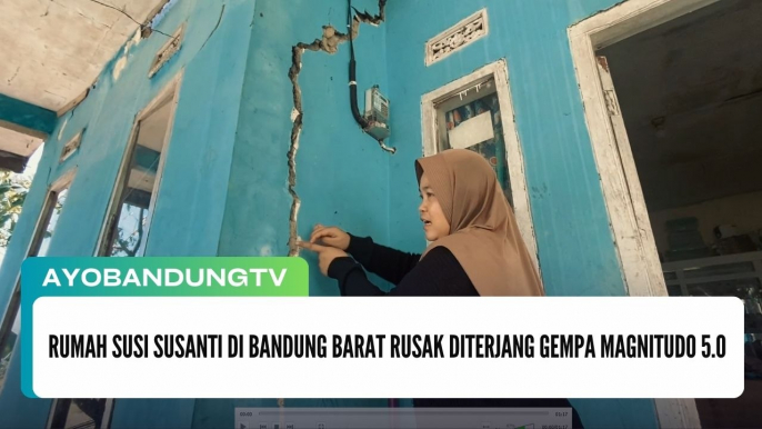 Rumah Susi Susanti di Bandung Barat Rusak Diterjang Gempa Magnitudo 5.0