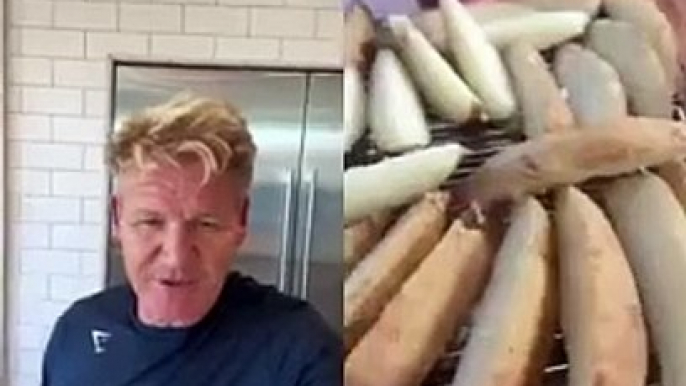 Colour me impressed !! Those fish and chips look good !! #gordonramsay #cooking