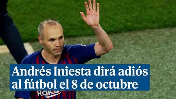 Andrés Iniesta se retira del fútbol a los 40 años