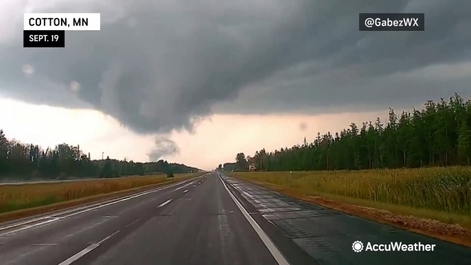 Severe storms strike the Upper Midwest with tornadoes and lightning