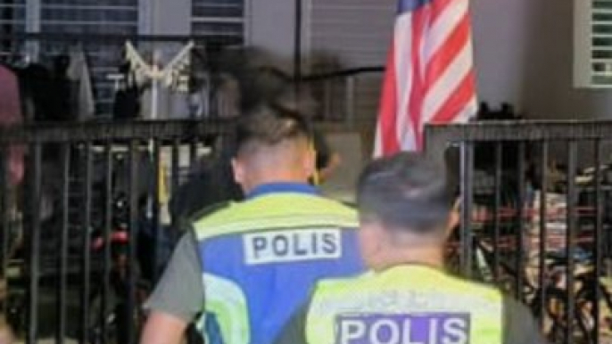 GISB probe: Police inspect homes of GISB members in Rawang