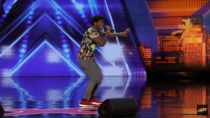 Golden Buzzer: Joseph Allen Leaves Exciting Footprint With Original Song - America's Got Talent 2019