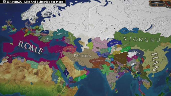 0 - 800 Extended Timeline - EU4 Timelapse