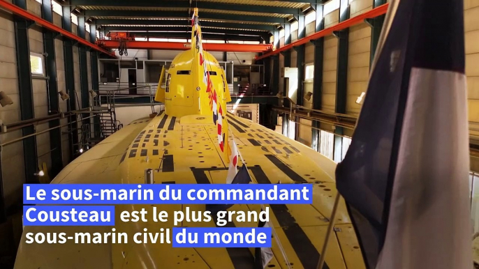 Journées du patrimoine : le Saga, sous-marin géant créé par Cousteau, exposé à Marseille