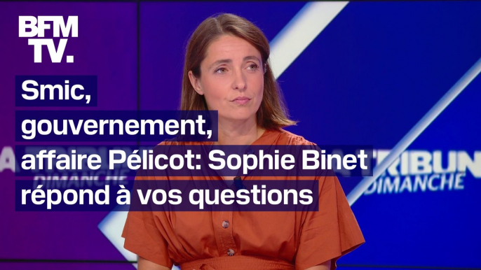 Gouvernement, hausse du Smic, viols de Mazan: Sophie Binet (CGT) répond à vos questions dans La Capsule de BFM Politique