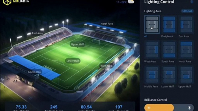 Revolutionizing Stadium Lighting with Intelligent Control Systems!